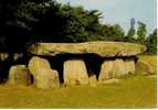 CPSM. CARNAC. LE NERNARD. DOLMEN DE LA FREBOUCHERE POIDS 1000 TONNES...DATEE 1982 - Dolmen & Menhire