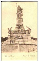 RUDESHEIM GRUSS VOM RHEIN NIEDERWALD -DENKMAL - Ruedesheim A. Rh.