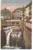 Carte Postale  :  Allemagne  : SAARBURG   Markiplatz  Und  Wasserfall - Saarburg