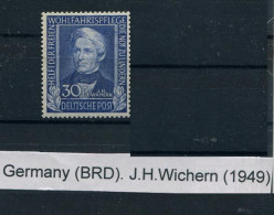 Germany (BRD). J.H.Wichern (1949) - Nuevos