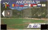 AND-001  TARJETA DE ANDORRA DE LOS IV JUEGOS  NUEVA.MINT - Andorra