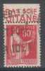 Bande Pub - Paix 50c Rouge - GITANE - Type 4 - Andere & Zonder Classificatie