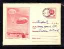 Parachutisme Parachutting,1960,COVER STATIONERY   Bulgaria RRR!. - Paracadutismo