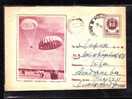 Parachutisme Parachutting,1960,COVER STATIONERY   Bulgaria.(A2) - Paracadutismo