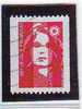 ROULETTE MARIANNE DU BICENTENAIRE SANS VALEUR ROUGE OBLITEREE - Coil Stamps