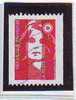 ROULETTE MARIANNE DU BICENTENAIRE SANS VALEUR ROUGE OBLITEREE N° 015 ROUGE - Coil Stamps