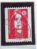 ROULETTE MARIANNE DU BICENTENAIRE SANS VALEUR ROUGE OBLITEREE N° 380 ROUGE - Coil Stamps