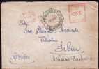 Meter Mark 1953  0,55 Bani,cover  From Bucharest To Sibiu,RRR! - Covers & Documents