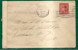 CANADA - 1942 COVER NEW BRUNSWICK To NEW JERSEY - # 251 Imperforate Two Sides - Jumbo Margins - Lettres & Documents