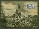 FRANCE N° 746 Obl.  S/Carte Maximum Expo Phil De Caen - 1940-1949