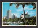 MIAMI FLORIDA - SKYLINE OF MIAMI LOOKING ACROSS MIAMARINA AND BAYFRONT PARK - FLORIDA - Miami