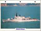 Italie 1981 : Frégate Lance-missiles MAESTRALE - Bateaux