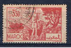 MA+ Marokko 1945 Mi 224 Hirte - Used Stamps