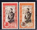 MC+ Monaco 1950 Mi 408-09** Fürst Rainier - Unused Stamps