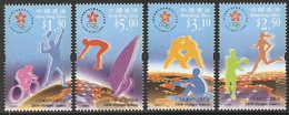 2000 HONG KONG Olympic Games SportS 4V STAMP - Neufs