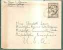 GREECE - VF 1953 COVER ATHENES To PHILADELPHIA - Fruits Solo Stamp - Briefe U. Dokumente