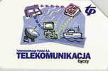 # POLAND 524 Telekomunikaacja Laczy 25 Urmet 01.98 Tres Bon Etat 0,9 - Polen