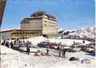 LUCHON-SUPERBAGNERES. - Le Plateau De Superbagners En Hiver. Le Grand Hotel Et Le Snack-Bar. - Superbagneres