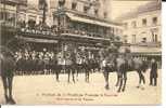 B056/ Besuch Des Franz. Präsidenten In Bruxelles,  Mit Taverne Und Hotelungebraucht - Famous People