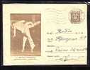 Bulgaria 1962 Lutte Greco-Romane Et Libere  Very Rare  Cover Enteir Postal RRR! (E) - Wrestling