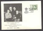 Greenland 1982 Mi. 84 Queen Königin Margrethe II Coronation Jubilee Danish Red Cross Rotes Kreuz Croix Rouge Card Slania - Brieven En Documenten