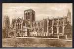 1934 Postcard York Minster - South Side - Ref 377 - York