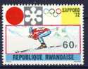 ##Rwanda 1972. Olympic Games Sapporo. Michel 486. MNH** - Winter 1972: Sapporo