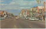 Greeley CO Animated Street Scene C1950s/60s Vintage Chrome Postcard, Great American Autos - Sonstige & Ohne Zuordnung