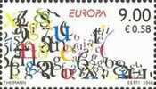 2008 ESTONIA Europa 2008. The Letter 1V - 2008