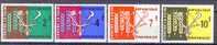 ##Rwanda 1963.  Fight Against Hunger.  Michel 23-26.  MNH** - Unused Stamps