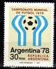 Lupa 241. Argentina, Num. 1081-1082, Cat Yvert. . Tema Deportes Argentina 78 ** - 1978 – Argentina