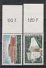 Luxemburg Y/T 800 / 801 (**) - Unused Stamps