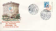 " Dia Del Sello " FDC 1976 Obliteration De La Coruña - Frankeermachines (EMA)