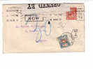 Lettre Censure Grande Bretagne - Lausanne + Timbres Perfins + Timbre Taxe Suisse (2653) - Lettres & Documents