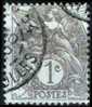 FRANCE 107 (o) Type Blanc #2 - 1900-29 Blanc