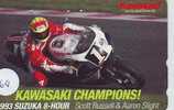 MOTOR KAWASAKI Telecarte  Japan (164) - Motos