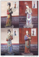 CHINE 2003/15 - MC Statues D'argile Peintes - Maximum Cards