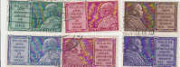 Vatican-1954 Pope Pius IX Used Set - Gebruikt