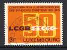 Luxemburg 1971 : Mi.nr 827 * - LCGB - Gebruikt