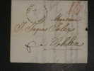 (730) Stampless Cover From Bienne To Vohlen 1834 Taxed 1 - ...-1845 Precursores