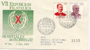 Hospitalet Del Llobregat  1970 Obliteration, Barcelona , Recommande - Maschinenstempel (EMA)