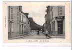 10 ARCIS Sur AUBE * Rue De Brienne - Société Générale * Très Belle CPA Animée, écrite  En 1918 - Arcis Sur Aube