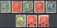 Canada 1930/32 King George V Lot & Parliament Bibliotek In Ottawa - Usados