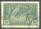 Canada 1946 Mi. 239 Lumberjacking In British Colombia - Used Stamps