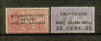 ITALIE POSTE AERIENNE N° 1 & 2 ** - Airmail