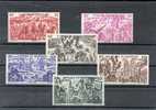 6 Valeurs Pa 12/17 *** - Collections (without Album)