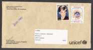 Bangladesh UNICEF Princess Of Wales Diana & National Cub Camporee 2004 Franked Cover To Denmark - Bangladesch