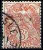 FRANCE 109 (o) Type Blanc #7 - 1900-29 Blanc