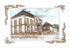 58 MONTSAUCHE LES SETTONS - Mairie   - Illustration Yves Ducourtioux - Montsauche Les Settons