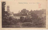 CPA FONTENAY-TRESIGNY - L'EGLISE ET RUE DE LAVEAU - Fontenay Tresigny